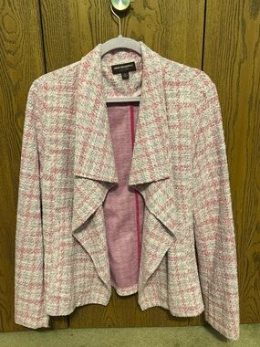 Johnston & Murphy Tweed Draped Blazer